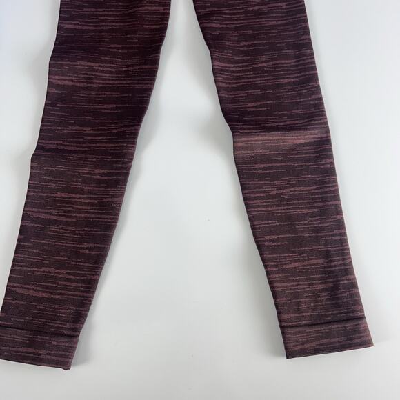 Gymshark Women's Adapt Marl Seamless Leggings Cherry Brown XS - Picture 3 of 11